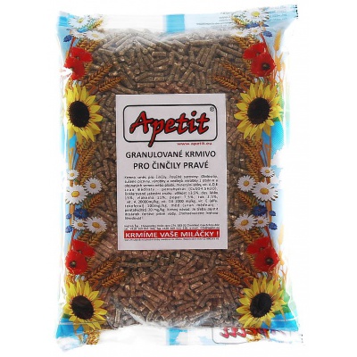 Apetit - Granule pro činčilu pravou 800g