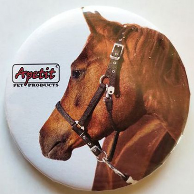 Apetit - reklamní placka - kůň 7