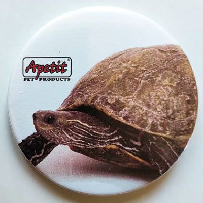 Apetit - reklamní placka - želva 1