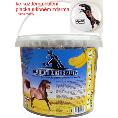 Apetit - DELICACY HORSE BISCUITS - BANANA 3,5 l
