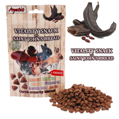 Apetit - VITALITY SNACK with SAINT JOHN'S BREAD 80g