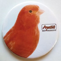Apetit - reklamní placka - kanárek 2