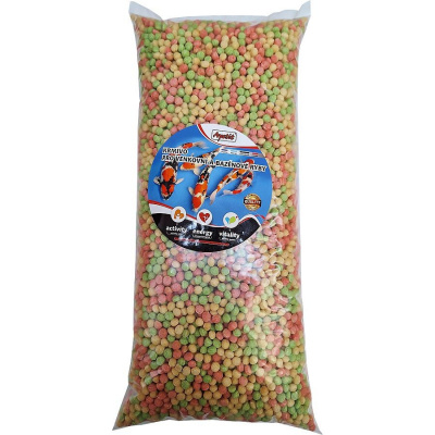 KRMIVO PRO VENKOVNÍ A BAZÉNOVÉ RYBY 500g - kuličky