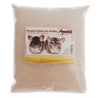 Apetit - Koupací písek pro činčily 1kg