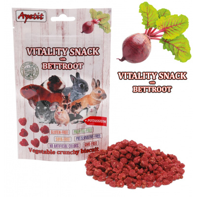 AKCE Apetit - VITALITY SNACK with BETTROOT 80g