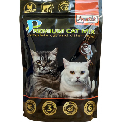 Apetit - PREMIUM CAT MIX 750g