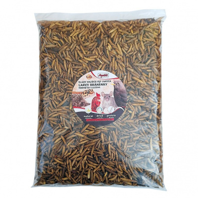 AKCE Apetit - BLACK SOLIDER FLY LARVEA 500g 